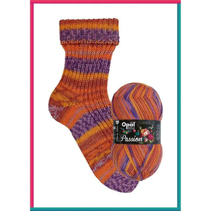 Opal Passion 6-draads garen oranje