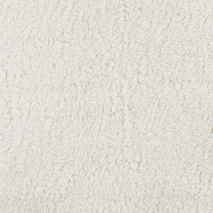 Stof Teddy katoen ecru per meter