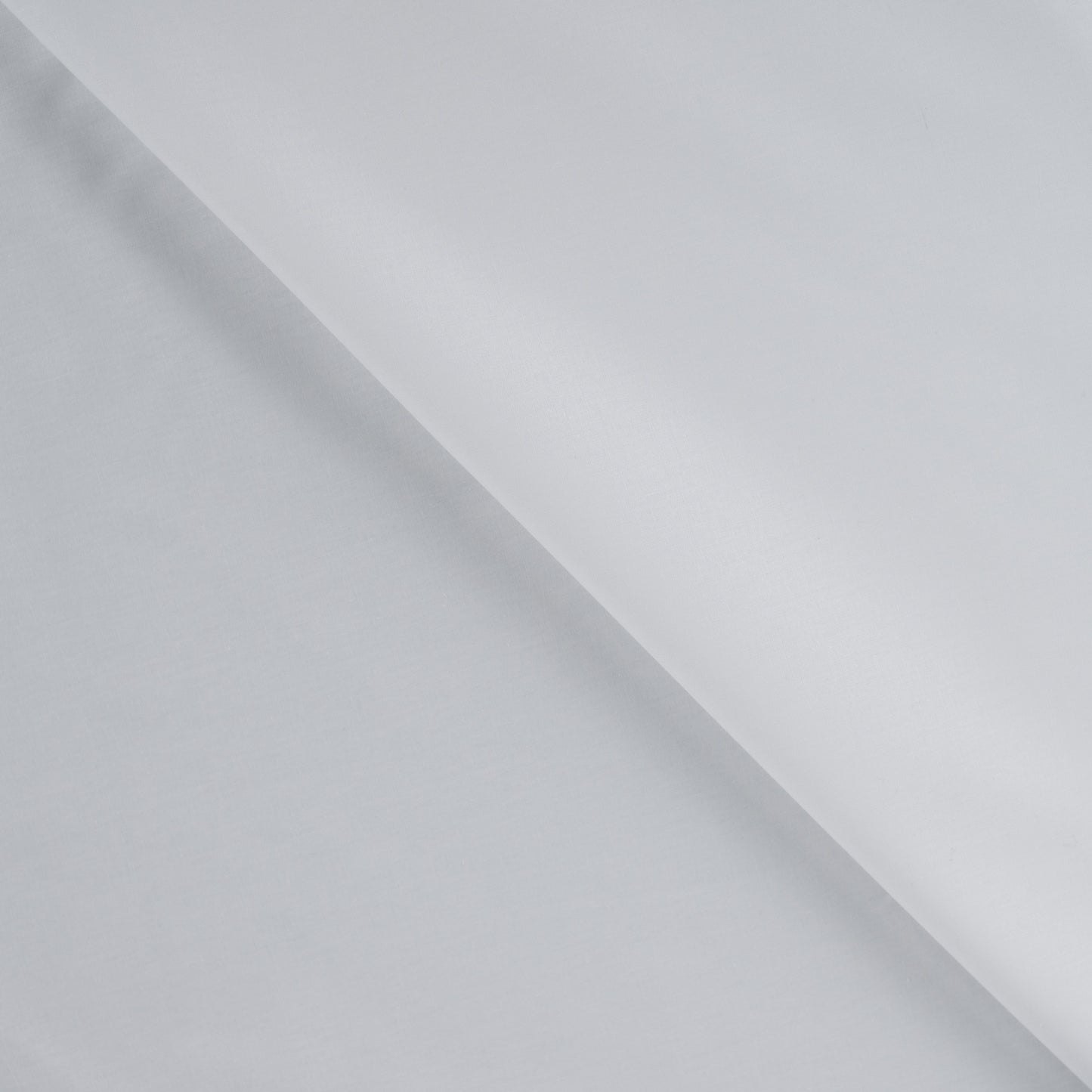 Stof Cotton Poplin Optical White per halve meter