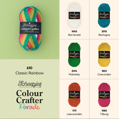 Scheepjes Colour Crafter Parade